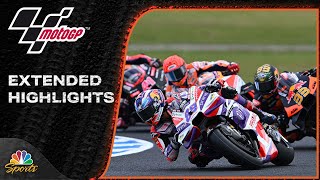 MotoGP EXTENDED HIGHLIGHTS Australian Grand Prix  102023  Motorsports on NBC [upl. by Edmon]