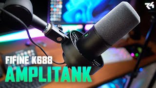 LANÇAMENTO  Review fifine K688 Amplitank [upl. by Gwendolyn313]