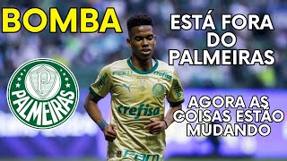 BOMBA  ESTEVÃO fora do PALMEIRAS  Noticias do Palmeiras [upl. by Leemaj]