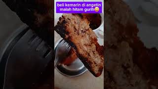 Tkw hongkong sarapan roti goreng hitam😆food shortvideo roti [upl. by Fedak]