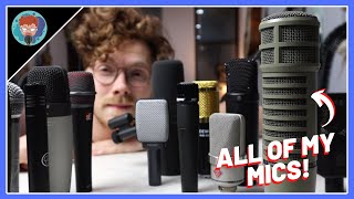 My Entire Microphone Collection [upl. by Jarin]