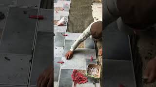 car porch Floor tile fixing 24”x24quot [upl. by Eaner657]