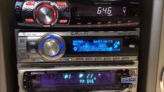 2005年 Pioneer carrozzeria DEHP070 DEMO 漢字表記 [upl. by Cinom239]