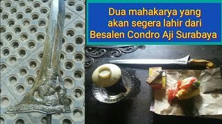 Inilah dua dapur Keris yang SANGAT LANGKA yg akan lahir dari Besalen Condro Aji Surabaya [upl. by Ydissac]