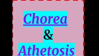 CHOREA amp ATHETOSIS [upl. by Sirapal]