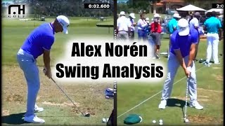 Alex Noren Swing Analysis [upl. by Nylauqcaj908]