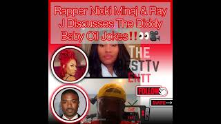 Rapper Nicki Minaj Goes Live With Ray J Pt 2‼️👀🎥 rapper shorts viralvideo viral trending [upl. by Valente298]