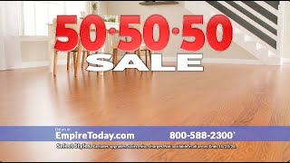 Empire Today®  Save BIG on New Flooring with the 505050 Sale [upl. by Ordnasil666]