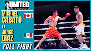 REMATCH Michael Cabato and Jorge Diaz Settle the Score in Toronto  Ringside Full Fight [upl. by Fagin]