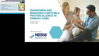 Diagnosing and Managing Cows’ Milk Protein Allergy in Primary Care [upl. by Stormi]