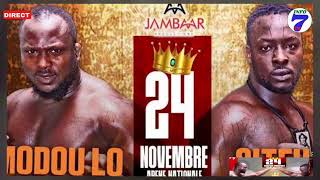 🔴 DIRECT ARENE NATIONALE  Combat Royal Modou Lo vs Siteu [upl. by Lekkim]