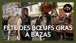 « Le Temps D’un Détour » à la fête des boeufs Gras de Bazas et à la fête des bergers dAramits [upl. by Bekaj408]