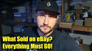 Everything Must GO Whats Sold on eBay and Listing New Gadgets [upl. by Nataniel656]