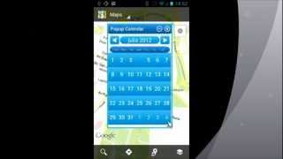 Popup Calendar for Android [upl. by Ylrahc]