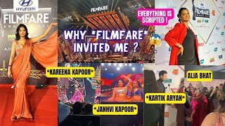 Mera First FILMFARE😭Truth on celebrities Why I was Invited [upl. by Atsok]