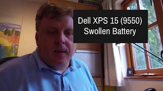 Dell XPS 15 9550 Swollen Battery [upl. by Beitch]