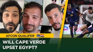 Cape Verde vs Egypt REMATCH  African Cup of Nations Qualifier to Watch [upl. by Atiuqan]