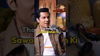 Driver Randeep Hooda hua Actor TheRanveerShowHindi show shorts podcast caption [upl. by Ynneb]