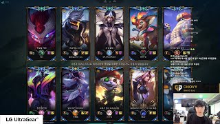 Chovy fullstream 1400LP C1 KR  Tristana Yone Aurelion Sol Gameplay challenger korea [upl. by Yclehc]