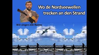 Wo die Nordseewellen trecken an den Strand  Ronny [upl. by Fayre]