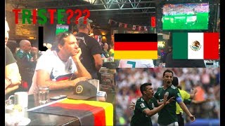 Alemania vs Mexico 01  Alemanes y Mexicanos ven el partido juntos Reaccion Rusia 2018 [upl. by Ycniuq]