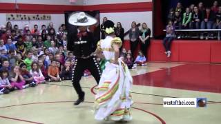 Mexican Dancing assembly at Paris School [upl. by Torray]