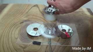 Electrostatic generator made of HDD components [upl. by Adnorrahs142]