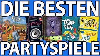 Die BESTEN Partyspiele aller Zeiten  Top 10  Empfehlungen 2024 [upl. by Kunkle]