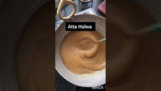 Atta halwa recipe youtubeshorts recipe food sweet [upl. by Slein906]