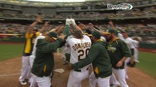 Donaldson crushes a walkoff blast to center [upl. by Karil]