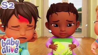 👶 Baby Alive  The Four Bs of Bedtime  COMPILATION  Season 2  Family Kids Cartoon [upl. by Neelac]