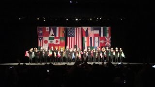 PHS Multicultural Assembly 2017 Show Flags [upl. by Kleon260]