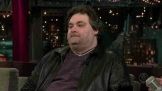 Artie Lange on The Late Show Letterman  20080201 [upl. by Etnasa]