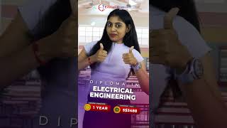 DIPLOMA IN ELECTRICAL ENGINEERINGDEE COURSE  1Year Course shorts [upl. by Kacy853]