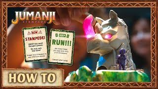 How to Play Jumanji Stampede  Spin Master Games  Family Games [upl. by Ibbetson]