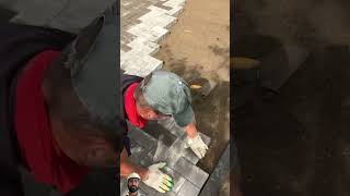 Evaluate the block pattern satisfying paverblock construction pavers concrete work handmade [upl. by Steffin]