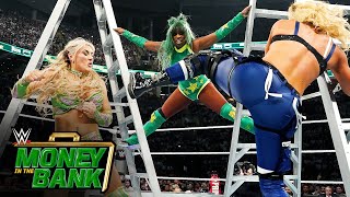 Womens Money in the Bank Ladder Match Money in the Bank 2024 highlights [upl. by Lladnar]