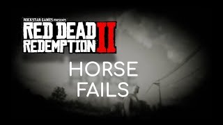 RDR2 Horse Fails [upl. by Hartzel304]