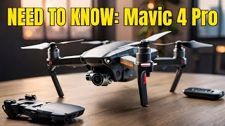 DJI Mavic 4 Pro Leaks  Yes Everything You Need to Know [upl. by Veronika]