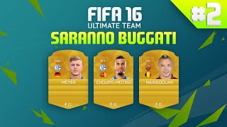 SARANNO BUGGATI 2  FIFA 16 ULTIMATE TEAM [upl. by Mehetabel]