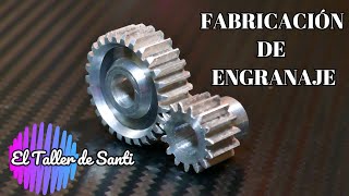 FABRICACIÓN DE ENGRANAJE  gear manufacturing [upl. by Lehar309]