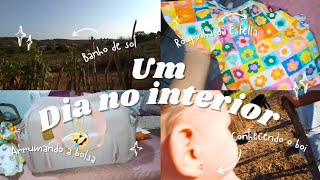 VLOG UM DIA NO INTERIOR NA CASA DOS BISAVÓS DA ESTELLA 🌼🏡 [upl. by Placido]