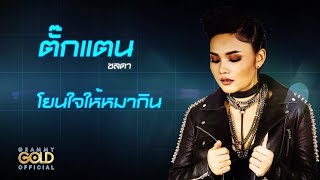 โยนใจให้หมากิน  ตั๊กแตน ชลดา 【LYRIC VIDEO】 [upl. by Ruffi]