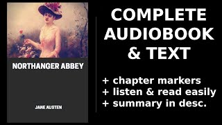 Northanger Abbey 💜 By Jane Austen FULL Audiobook [upl. by Arammahs638]