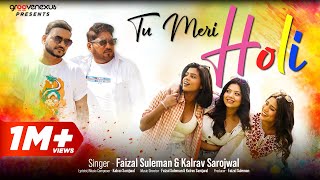 Tu Meri Holi Official Video  Faizal  Kalrav  Divyanshi  Rishu  Bhavya  New Holi Song 2024 [upl. by Lletnohs243]