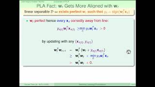 【机器学习基石 国立台湾大学 林轩田】2 3 Guarantee of PLA 12 37 [upl. by Julietta33]