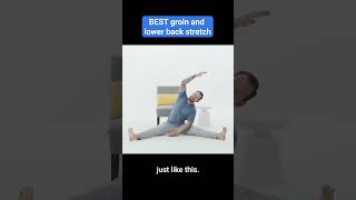 Learn the Straddle Stretch to stretch your groin [upl. by Ainahtan]