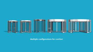 The ASSA ABLOY revolving door range [upl. by Fritts]