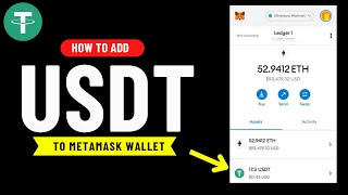 How to Add USDT in Metamask  Add USDT Token on Ethereum Polygon amp Binance Smart Chain [upl. by Aivata425]