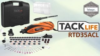 TackLife Power Tools  RTD35ACL  Rotary Tool  135W  32000 rtm  Unboxing [upl. by Alracal537]